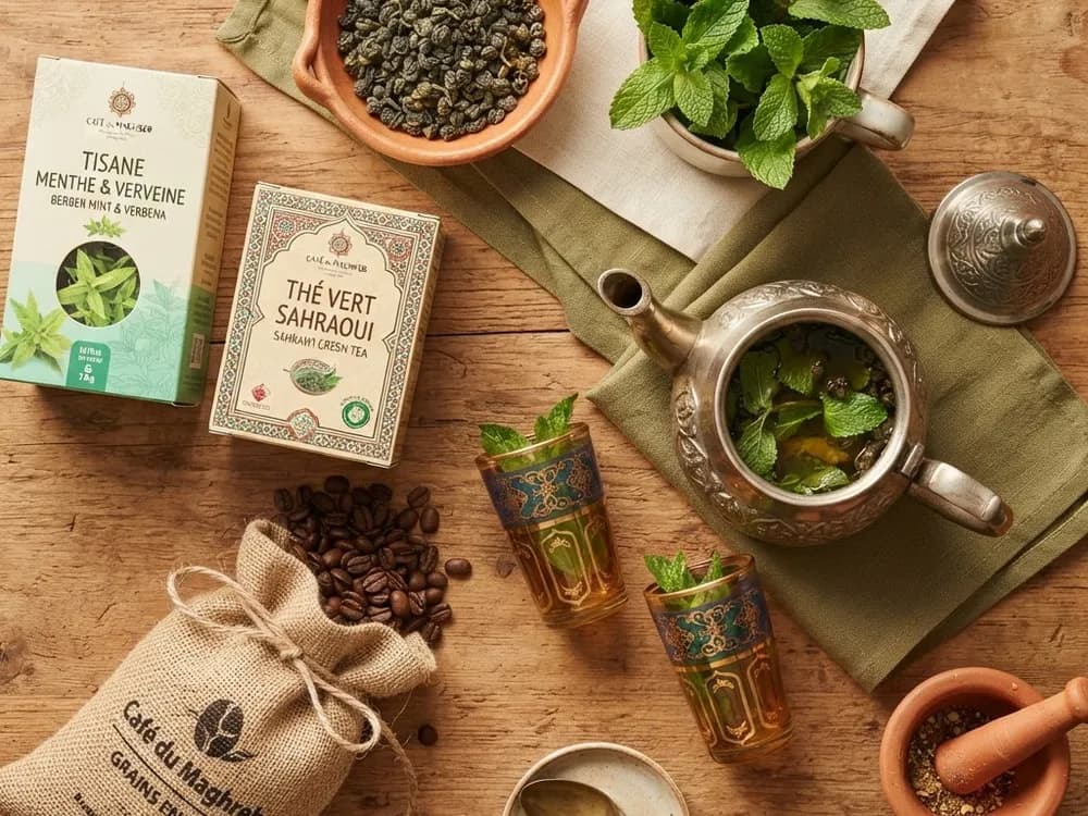 Wholesale tea & beverages — North African products