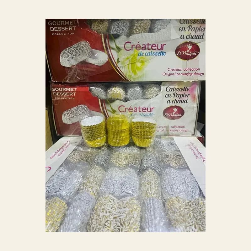 Algerian Cupcake Pan Liners Caissettes et Moules — wholesale baking & sweets