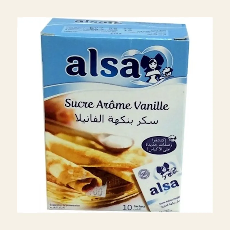 ALSA Vanilla Sugar ( 7.5gx14)X4 — wholesale baking & sweets