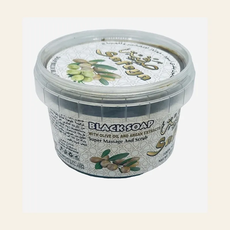 Black Soap Moroccan Argan 250gx36 — wholesale bath & beauty