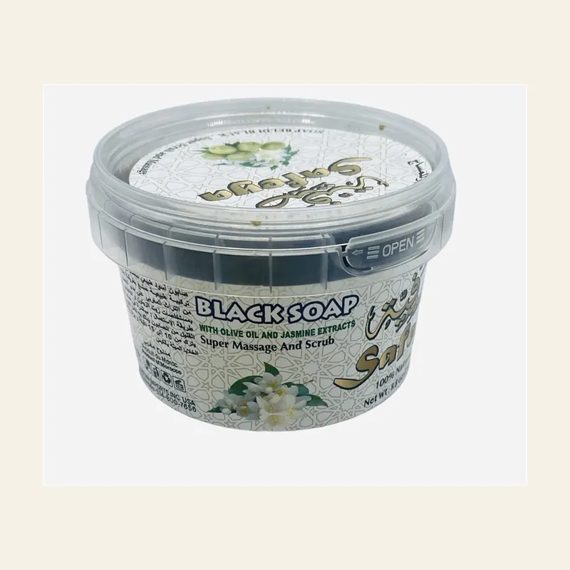 Black Soap Moroccan Jasmin 250gx36 — wholesale bath & beauty