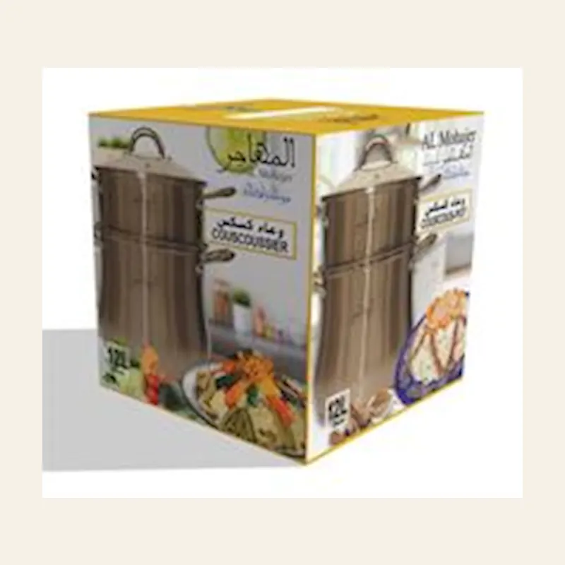 Couscous Pot Stainless Steel 12L(28cm) — wholesale tagines & cookware
