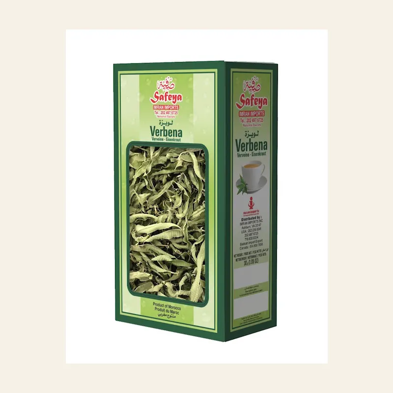 Dried Verbena Leaves Box 30gx24 Feuilles de verveine sechees Boite — wholesale tea & beverages