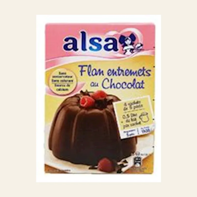 Flan Alsa Choclate 45gx64 — wholesale baking & sweets