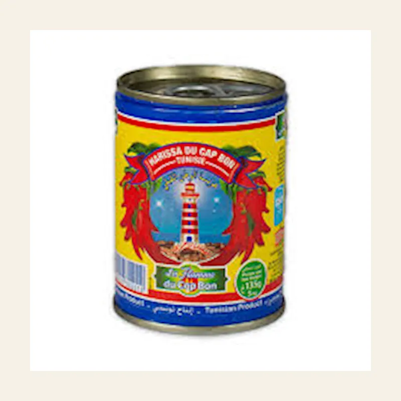 Harissa Tunisia La Flamme du Cap Bon TIN 135gx48 — wholesale spices