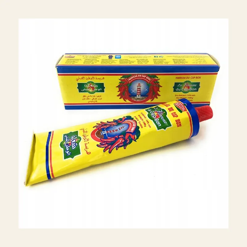 Harissa Tunisia La Flamme du Cap Bon Tube 70gx12 — wholesale spices