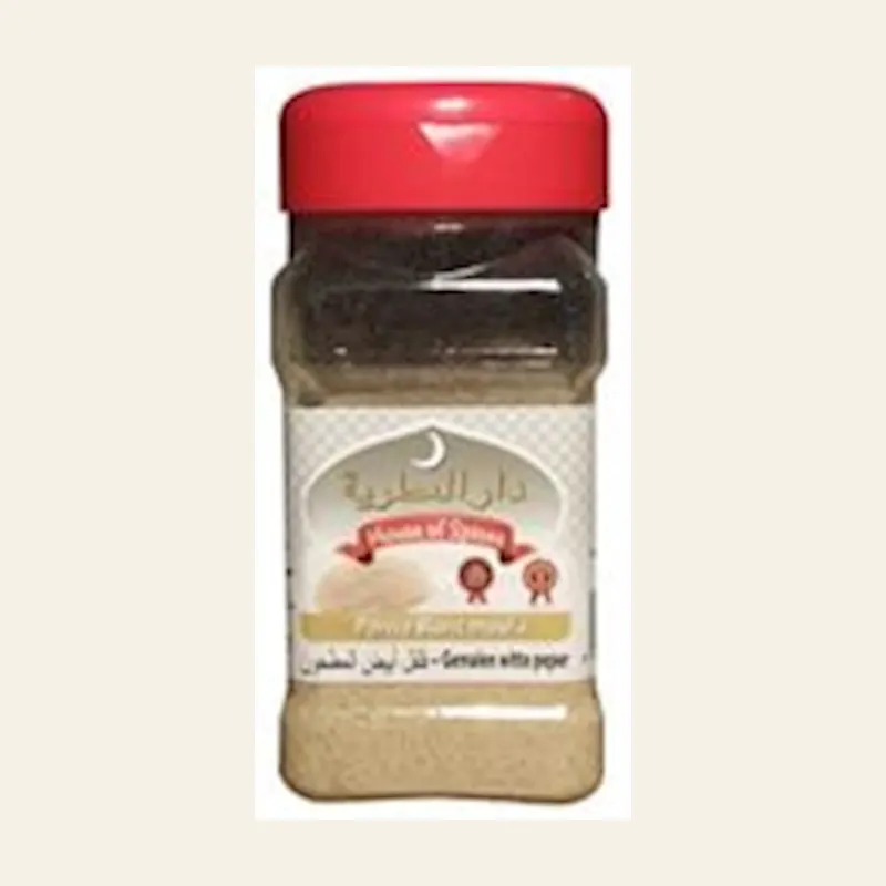 HS White Pepper Ground 180g X 20 — wholesale spices