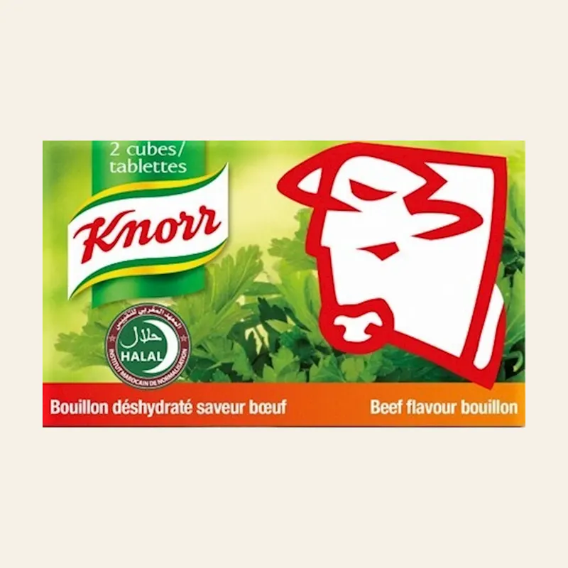 Knorr Halal Beef Cubes 72gx24*4 — wholesale spices