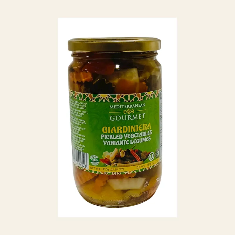 Med Gourmet Variante Giardiniera Pickeled Vegetable 720gX12 — wholesale pantry & grains