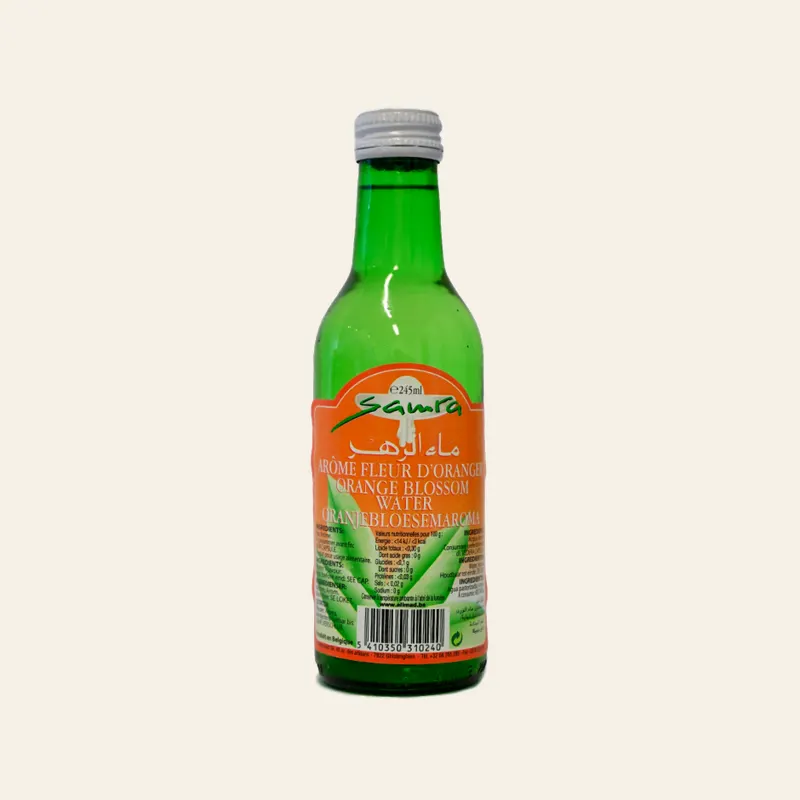 Samra Eau de fleur d'oranger Orange Blossom Water 245mL x20 — wholesale baking & sweets