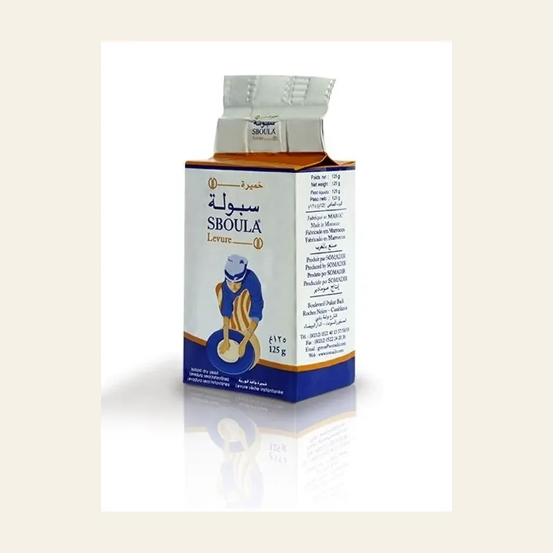 Sboula Bread Yeast 125g X 36 — wholesale baking & sweets