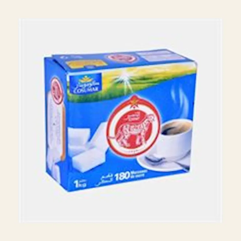 Sugar Cubes Blue Small for Coffee 1kgx5 — wholesale tea & beverages