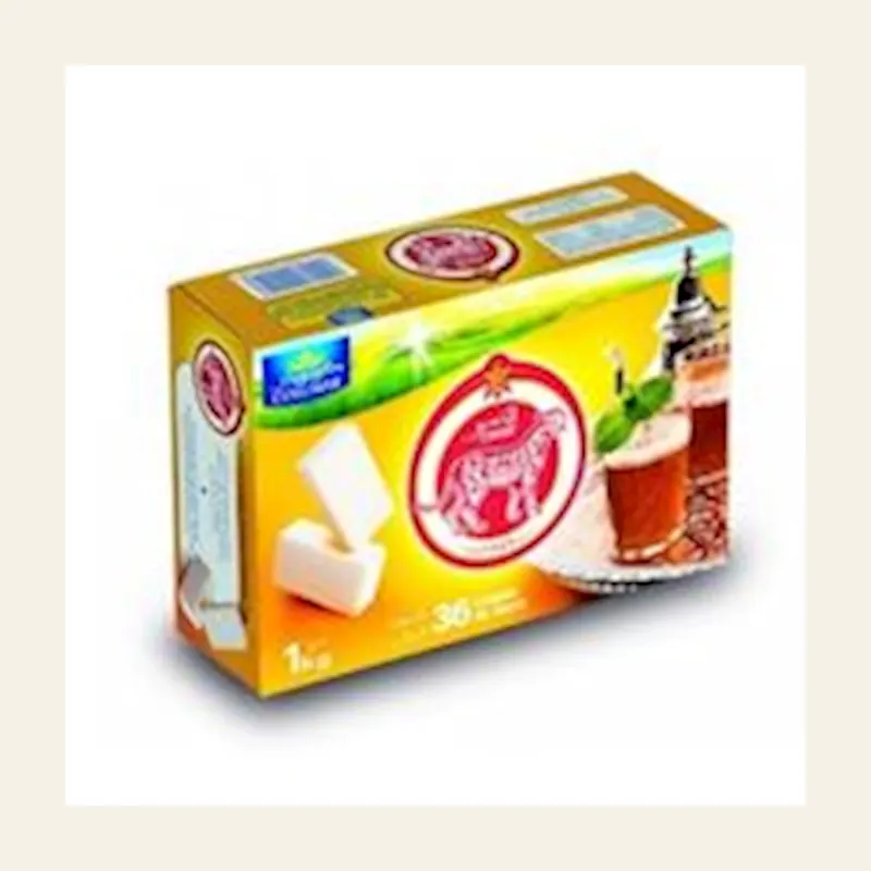 Sugar Cubes Yellow Big for Tea 1kgx5 — wholesale tea & beverages