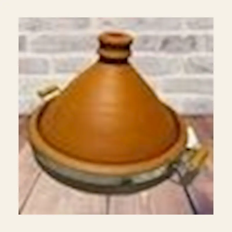 Tagine Marrakesh Handles 40 cm Naturalx4 — wholesale tagines & cookware