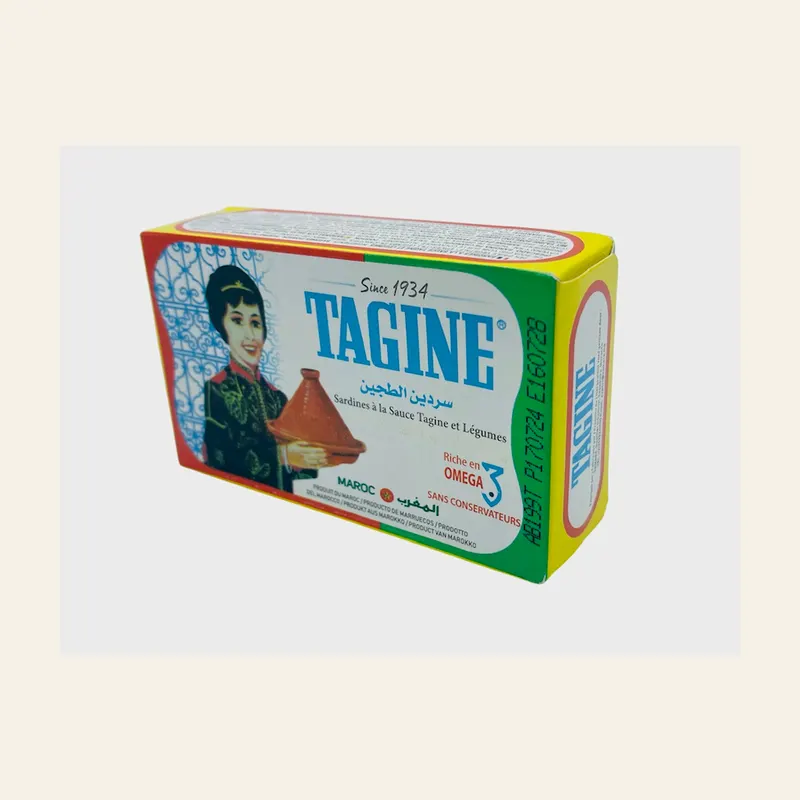 Tagine Sardines with Vegetables 125gx50 — wholesale tagines & cookware