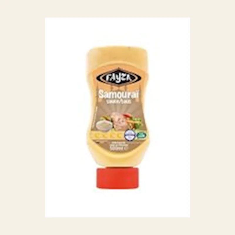 Fayza Samourai Sauces 500mLx12 — wholesale pantry & grains