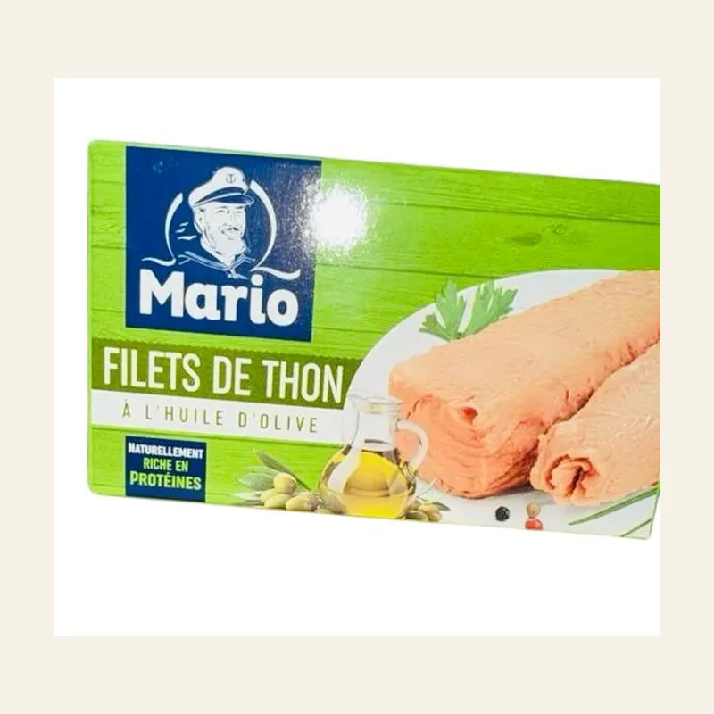 Mario Tuna Fillet In Olive Oil 125gx50 — wholesale pantry & grains
