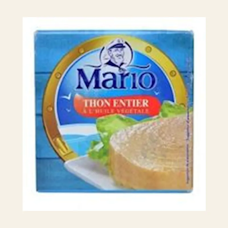 Mario Tuna In Vegetable Oil Single (80gx48) — wholesale pantry & grains