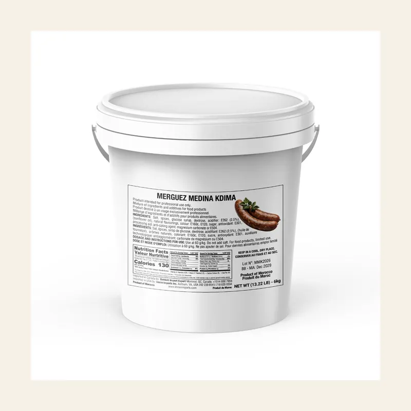 Merguez Mdina Kdima Spice Mix 6Kg — wholesale spices