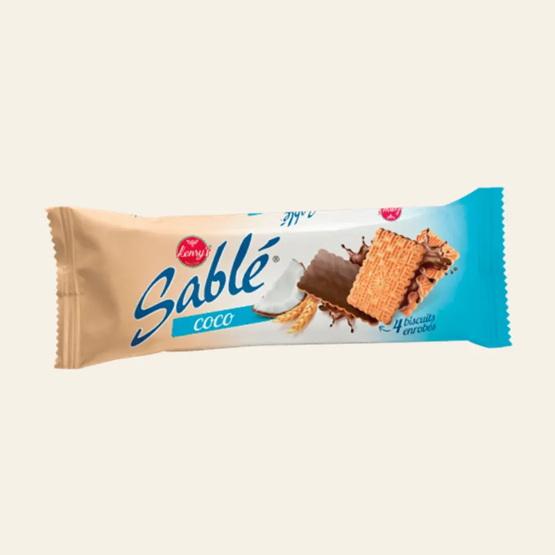 Sable Coco Tea Biscuit 60x42g — wholesale baking & sweets