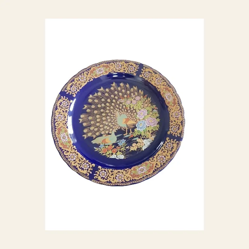 Taouss Blue Plate 12 Inch (30 Cm) x12 — wholesale serveware
