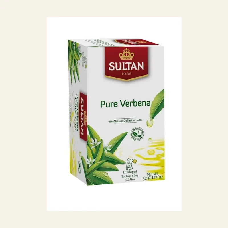 Tea Bags Sultan Pure Verbena Of Marrakesh 12 Packs X(1.6gx20 — wholesale tea & beverages
