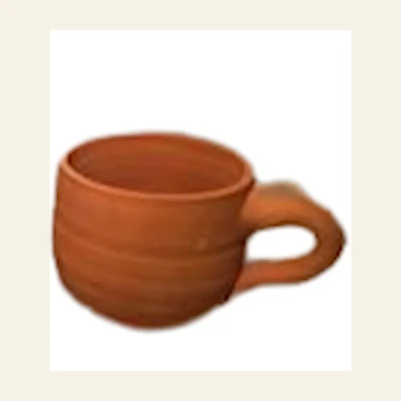 Water Unglazed Clay Mug x 18 — wholesale serveware
